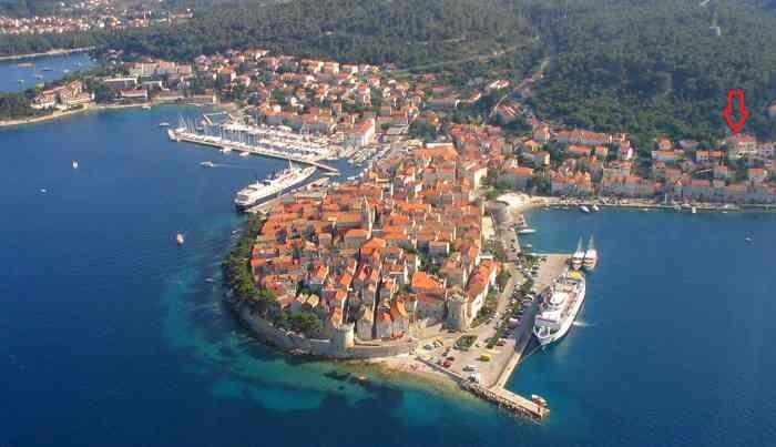 Premier View Lägenhet Korčula Rum bild